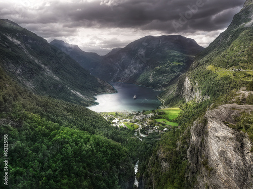 The Geirangerfjord in Norway