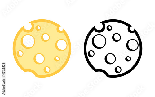 Set of Round Icon in color ...