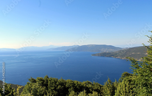 Fototapeta Naklejka Na Ścianę i Meble -  Blick auf die Kvarner Bucht, Kroatien