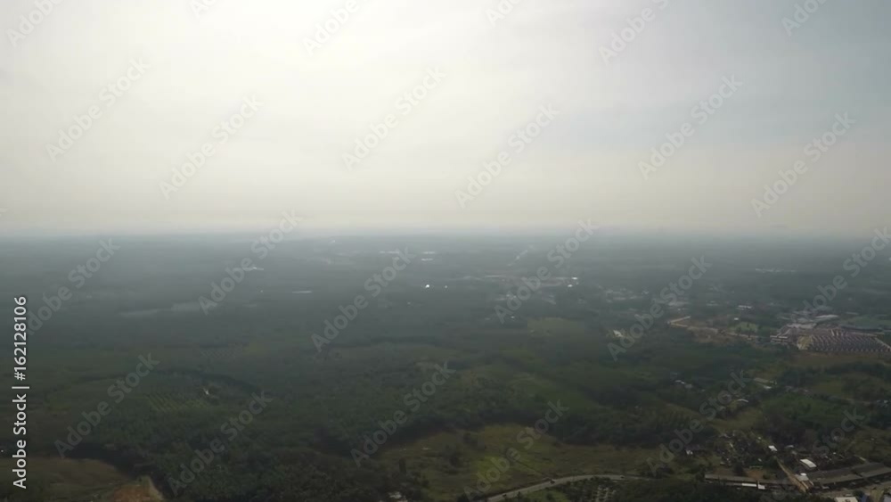 View Of Green Smoky Mountains Landscape Action Camera POV Scenic National Park Action Camera Video