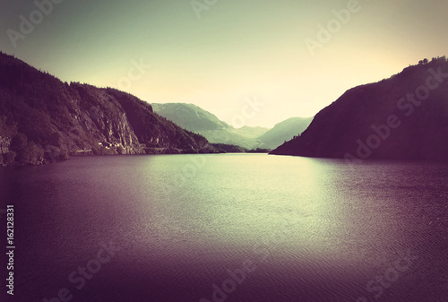 Fjordlandschaft in Norwegen