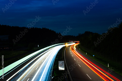 Highway in Night