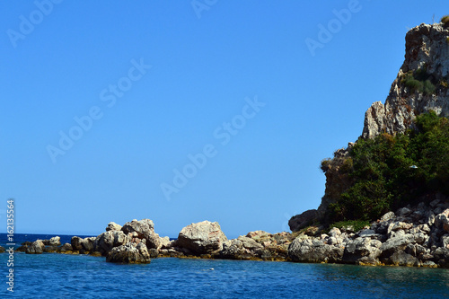 Summer coast in Turkey