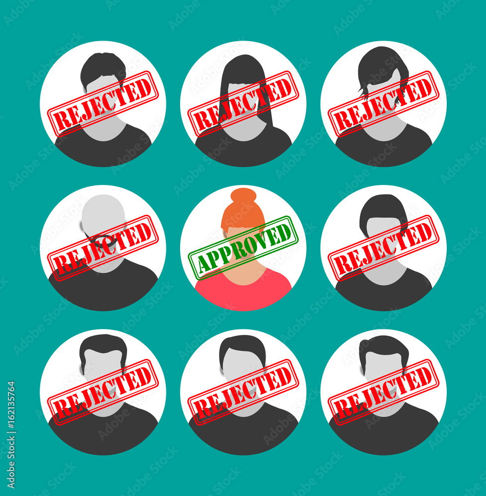 Obraz premium Human resources management concept