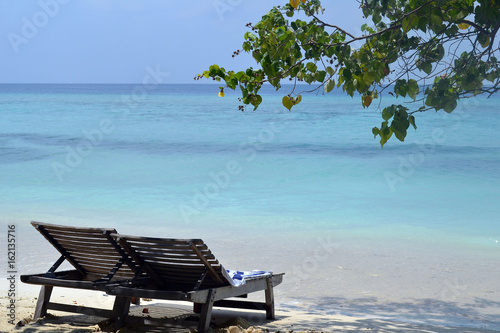 Summer Coast on the Maldives