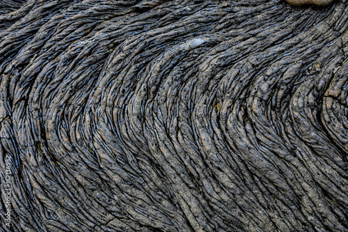 Obraz na płótnie Ropey Pahoehoe Lava