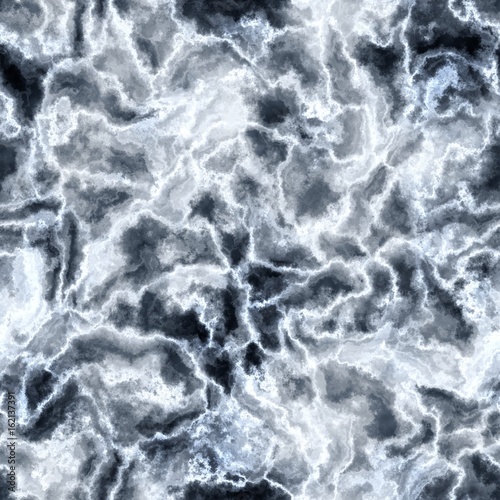 Light and dark marble veins navy blue seamless wallpaper