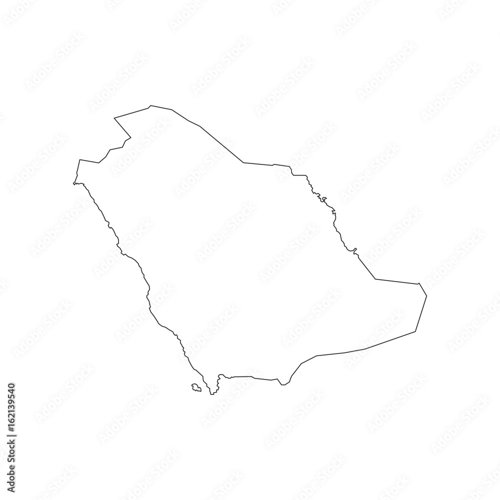 Saudi Arabia map