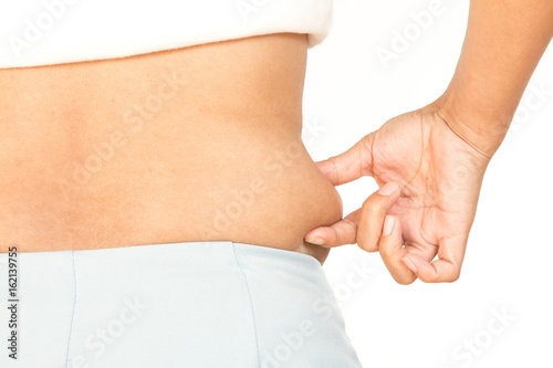 Wallpaper Mural Woman measuring her belly Torontodigital.ca