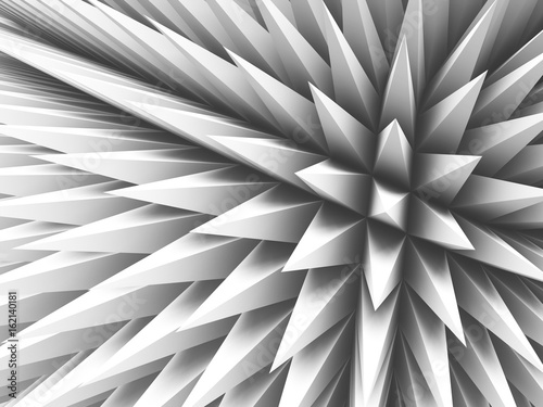 White abstract poligonal design background