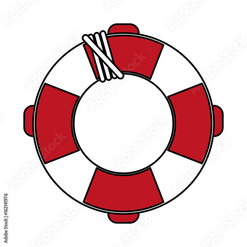 Lifesaver vector illustration
