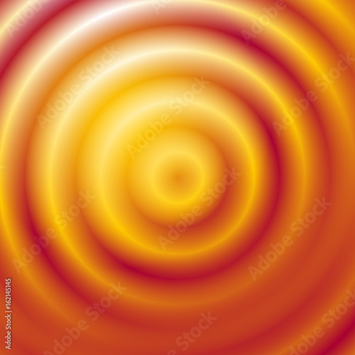 Circular pattern with concentric circles. Faded overlapping circle shapes, abstract ripple effect