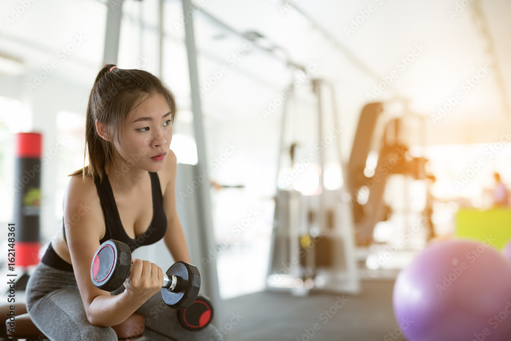 Fototapeta premium Female fitness