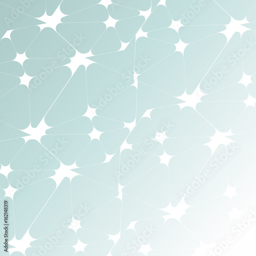 Vector Neural Network. Neural connected together with a stains and clots in space