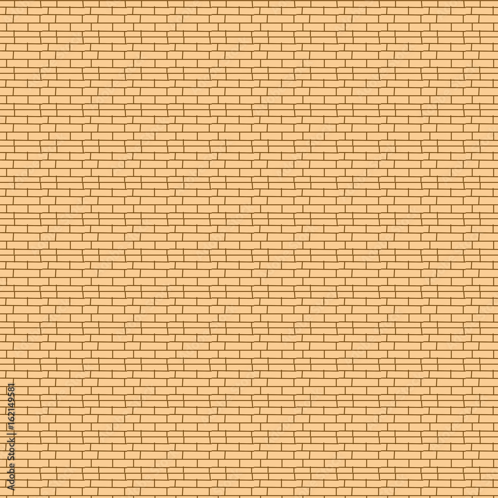 pattern muro con piccoli mattoni chiari Stock Illustration | Adobe Stock