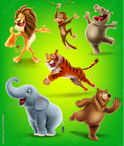 Canvas Print animals