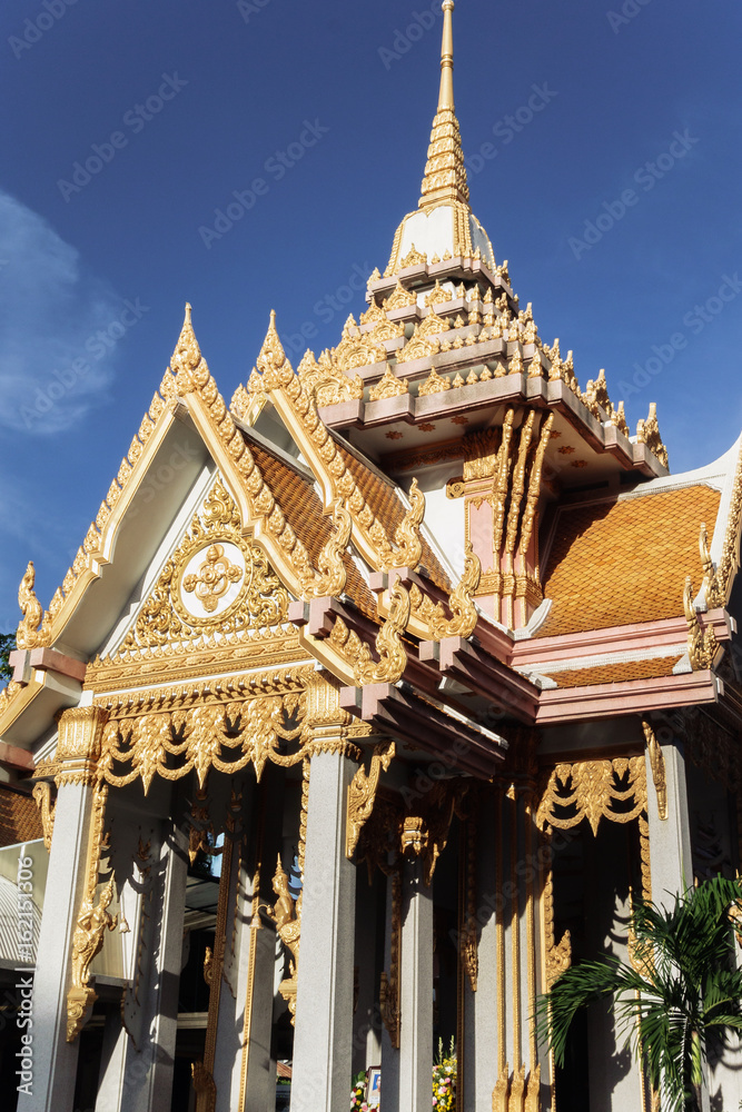 タイの寺の景色　バンコク