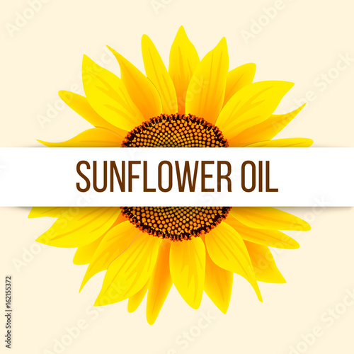 Sunflower and text