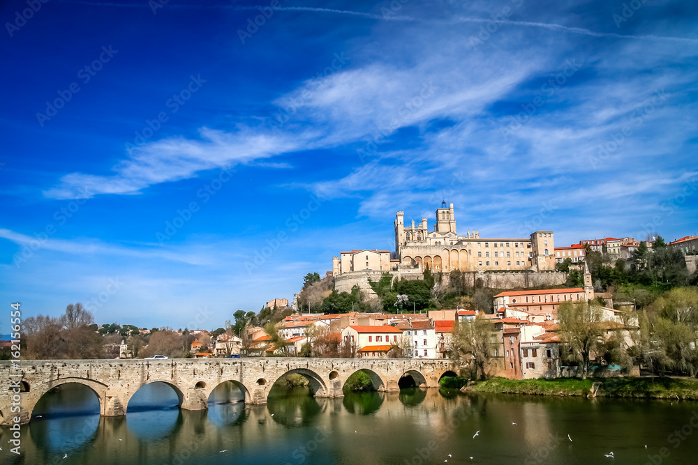Beziers Castle in France