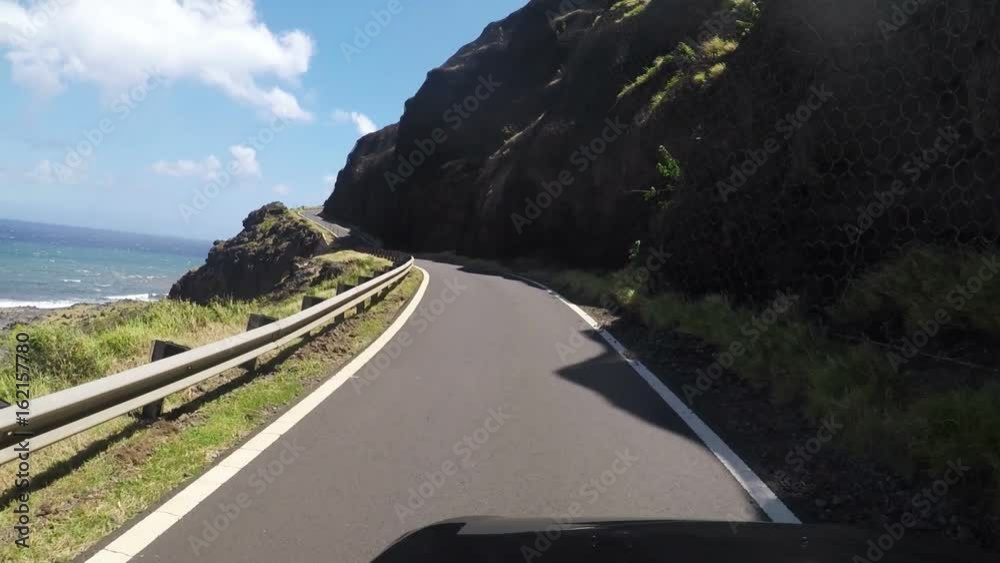 Road past Hana around the back side of Haleakala on Maui