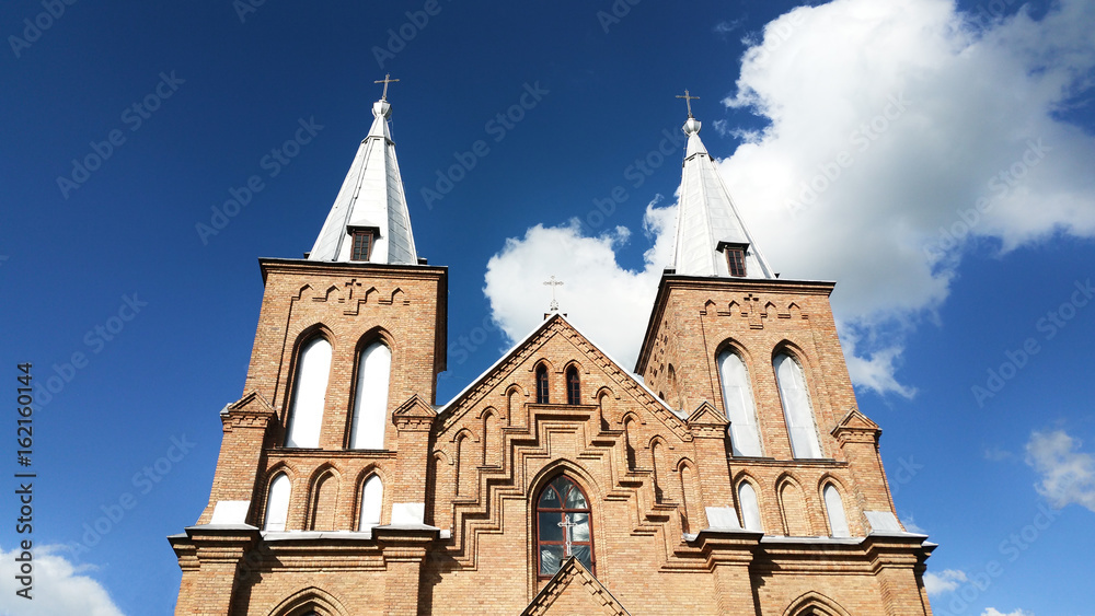 Representing the neogothic style, it is the largest stone church in Lithuania.