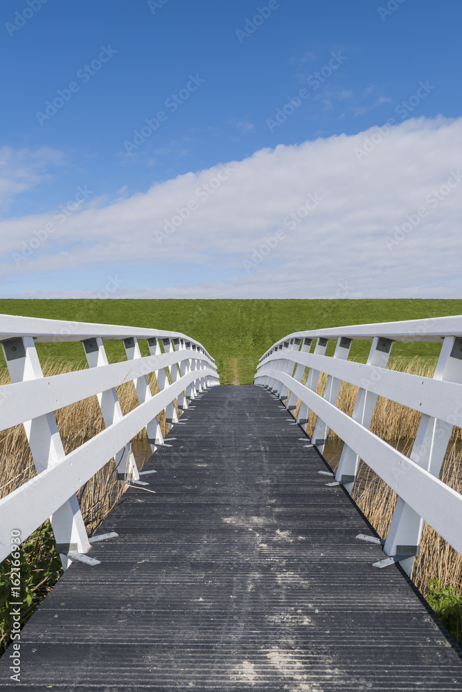Hikers Bridge in Friesland Hikers Bridge in Friesland