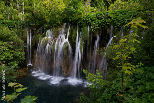 Waterfall in Plitvice Lakes National Park, Croatia