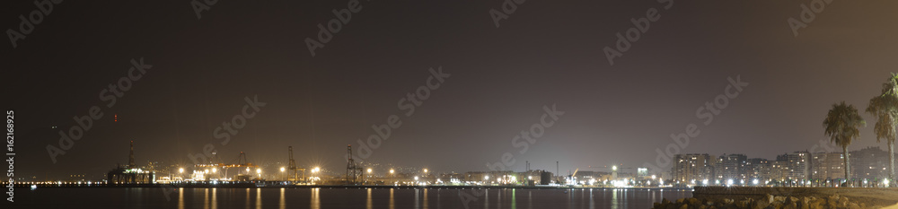 Fototapeta premium Skyline Malaga