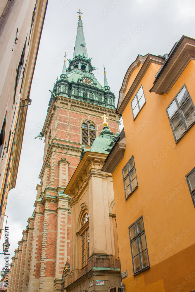 Fototapeta premium Tyska kyrkan (Deutsche Kirche) Stockholm Schweden