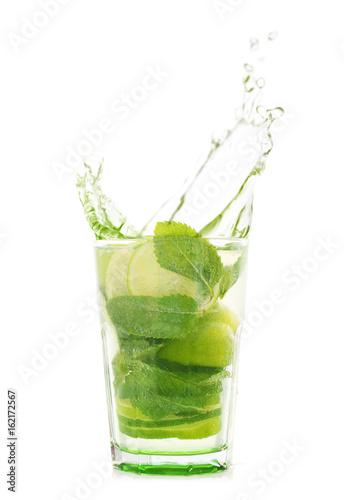 Mojito isolated on white