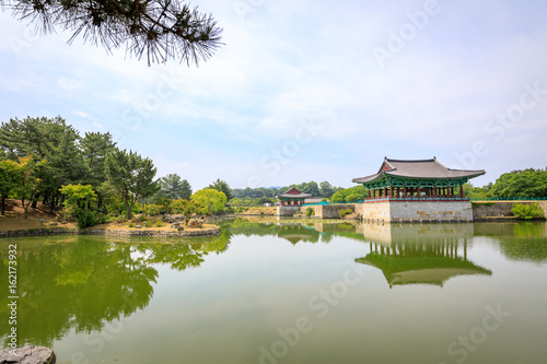 Fototapeta Naklejka Na Ścianę i Meble -  Donggung Palace and Wolji Pond in Gyeongju, South Korea