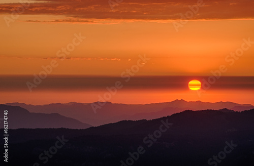 Mt. Bachelor, Oregon Sunset © Clinton