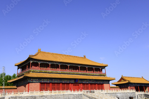 The building in the Forbidden City is in Beijing, China © 杜 海珍