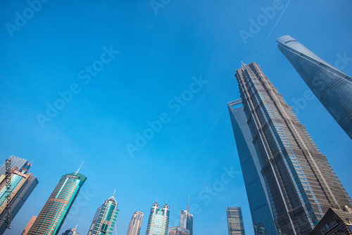 Beautiful skyscrapers, city...