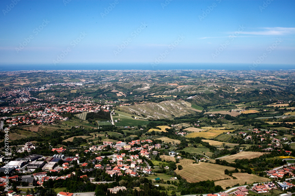 panoramic from the san marino b