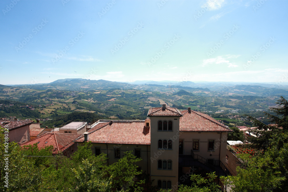view hill from the San Marino