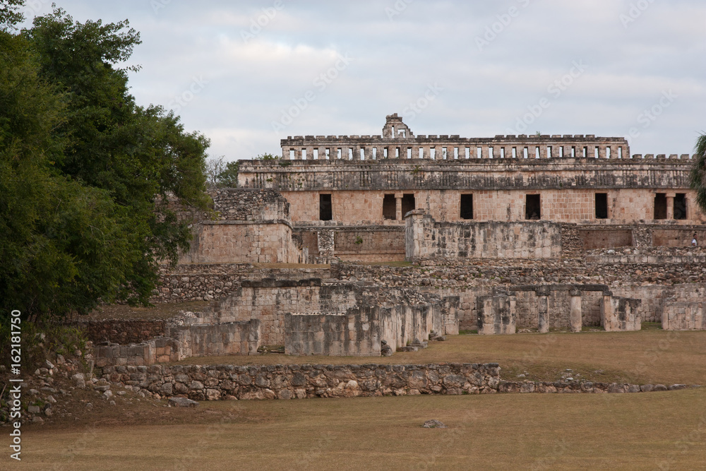 Sayil,  Maya puk rute in Yucatan, Mexico