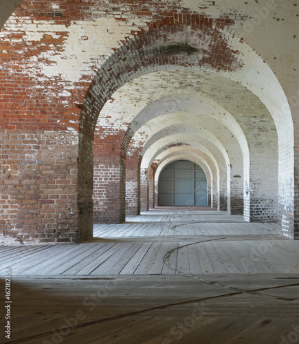 Arches in an Old Fort