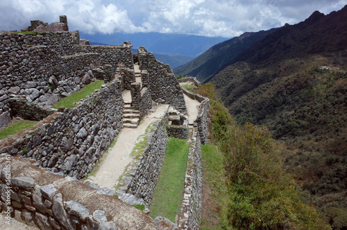 The Sayacmarca ruins on the Inca Trail photo