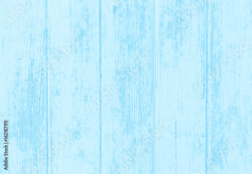 Blue painted wooden texture background