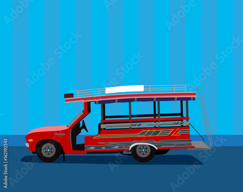 local a public transport in Thailand.