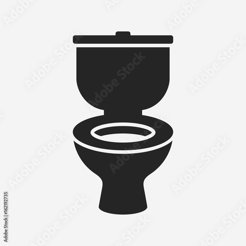 Toilet icon photo