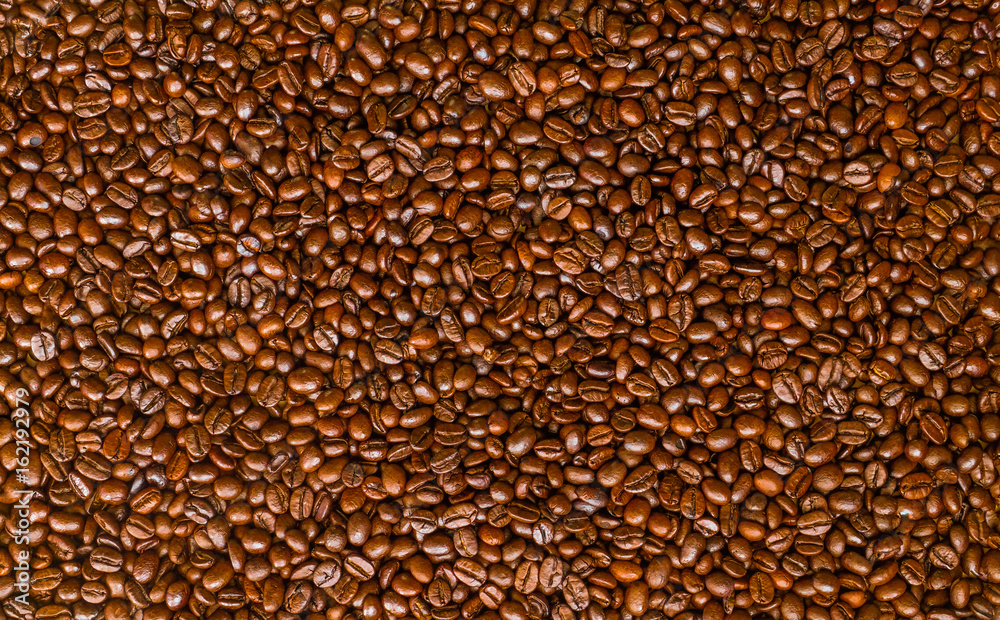 roasted coffee beans, can be used as a background