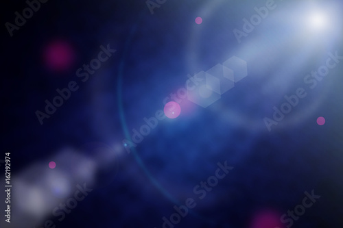 Abstract light and flare background 