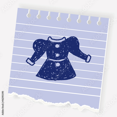 dress doodle