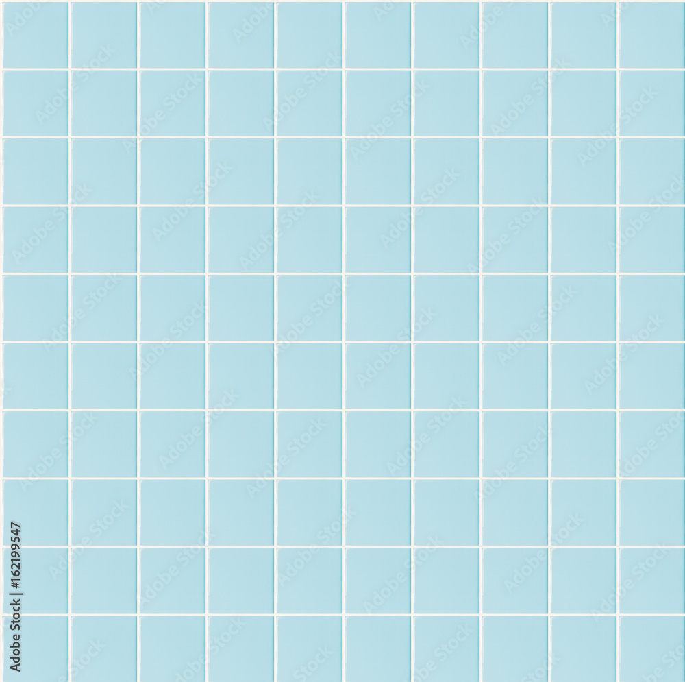 Light Blue Seamless Pattern Tile Wall Texture Background For Interior