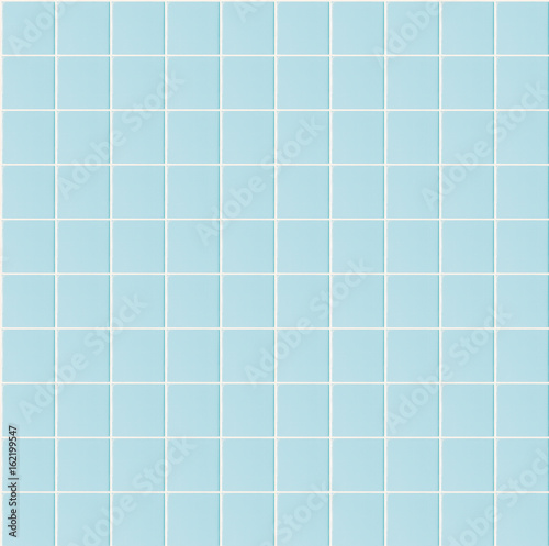 Light blue seamless pattern tile wall texture background for interior home, bathroom design or 3d rendering decoration