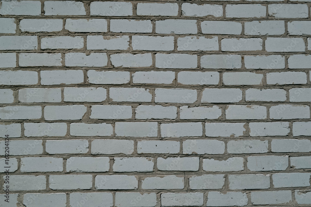 Texture of white and gray brick wall Texture of white and gray brick wall