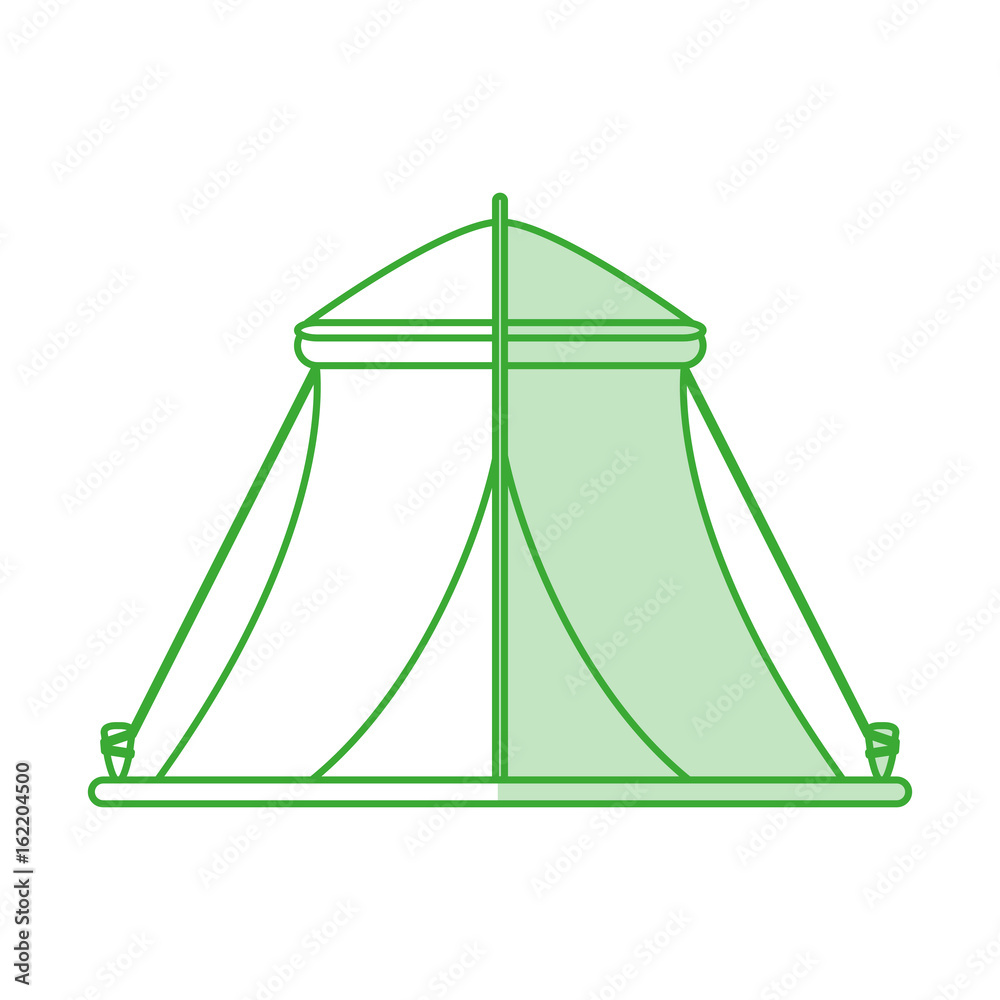 tent vector illustration