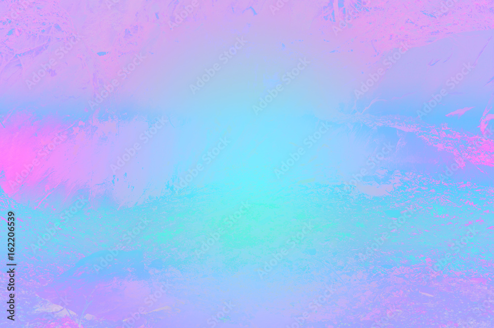 Holographic Iridescent Gradient of Pink and Blue Abstraction of Nature Background Holographic Iridescent Gradient of Pink and Blue Abstraction of Nature Background